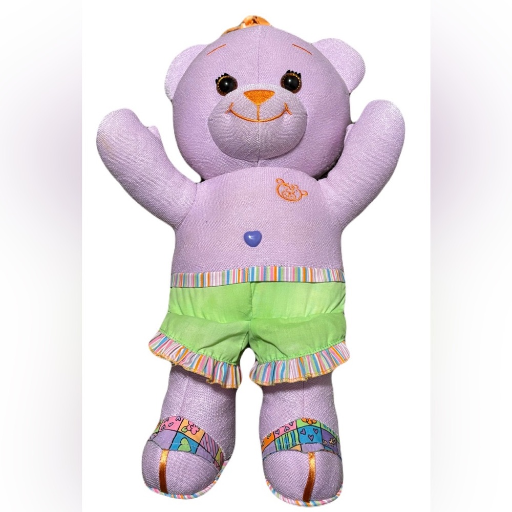(Doodle Bear) 2005 Y2K Plush: 17” x 10”